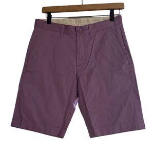NWT Crewcuts boy purple shorts size 14‎ straight Chino